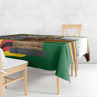 Happy Heroes Day Zimbabwe Tablecloth Lest We Forget - Wonder Print Shop