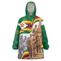 Happy Heroes Day Zimbabwe Wearable Blanket Hoodie Lest We Forget - Wonder Print Shop