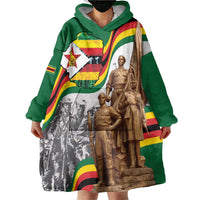 Happy Heroes Day Zimbabwe Wearable Blanket Hoodie Lest We Forget - Wonder Print Shop
