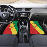 Congo Brazzaville Car Mats Coat Of Arms With Map - Flag Style - Wonder Print Shop