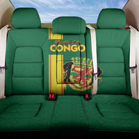 Congo Brazzaville Football Back Car Seat Cover Go Ba Diabulu ya Mbwaki Green Color - Wonder Print Shop