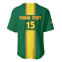 Custom Congo Brazzaville Football Baseball Jersey Go Ba Diabulu ya Mbwaki Green Color - Wonder Print Shop