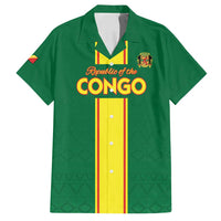 Custom Congo Brazzaville Football Family Matching Tank Maxi Dress and Hawaiian Shirt Go Ba Diabulu ya Mbwaki Green Color - Wonder Print Shop