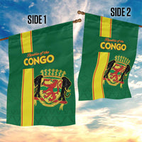 Congo Brazzaville Football Garden Flag Go Ba Diabulu ya Mbwaki Green Color - Wonder Print Shop
