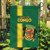 Congo Brazzaville Football Garden Flag Go Ba Diabulu ya Mbwaki Green Color - Wonder Print Shop