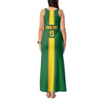 Custom Congo Brazzaville Football Tank Maxi Dress Go Ba Diabulu ya Mbwaki Green Color - Wonder Print Shop