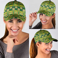 African Kente Pattern Classic Cap Sika Fre Mogya - Wonder Print Shop