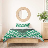 Nigeria Football Bedding Set Go Super Eagles Sporty Style - Wonder Print Shop