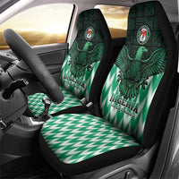 Nigeria Football Car Seat Cover Go Super Eagles Sporty Style - Wonder Print Shop