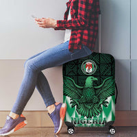 Nigeria Football Luggage Cover Go Super Eagles Sporty Style - Wonder Print Shop