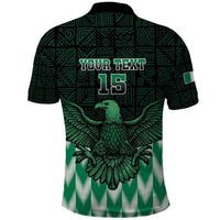 Custom Nigeria Football Polo Shirt Go Super Eagles Sporty Style - Wonder Print Shop