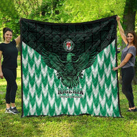 Nigeria Football Quilt Go Super Eagles Sporty Style - Wonder Print Shop