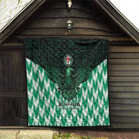 Nigeria Football Quilt Go Super Eagles Sporty Style - Wonder Print Shop