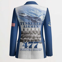 Blue Heritage Tuskegee Airmen Blazer 477th Fighter Group - Wonder Print Shop
