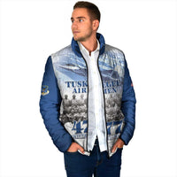 Blue Heritage Tuskegee Airmen Padded Jacket 477th Fighter Group - Wonder Print Shop