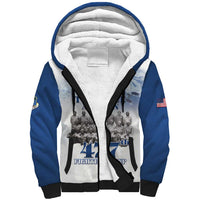 Blue Heritage Tuskegee Airmen Sherpa Hoodie 477th Fighter Group - Wonder Print Shop