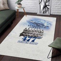 Tuskegee Airmen 477th Fighter Group Area Rug Blue Sky Heritage - Wonder Print Shop