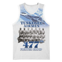 Tuskegee Airmen 477th Fighter Group Basketball Jersey Blue Sky Heritage - Wonder Print Shop