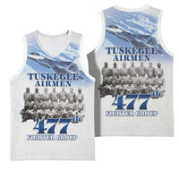 Tuskegee Airmen 477th Fighter Group Basketball Jersey Blue Sky Heritage - Wonder Print Shop