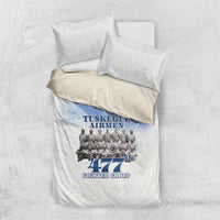 Tuskegee Airmen 477th Fighter Group Bedding Set Blue Sky Heritage - Wonder Print Shop