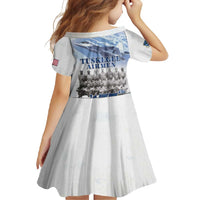 Tuskegee Airmen 477th Fighter Group Family Matching Off Shoulder Maxi Dress and Hawaiian Shirt Blue Sky Heritage - Wonder Print Shop