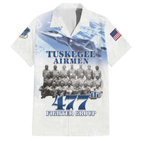 Tuskegee Airmen 477th Fighter Group Hawaiian Shirt Blue Sky Heritage - Wonder Print Shop