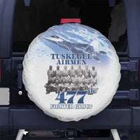 Tuskegee Airmen 477th Fighter Group Spare Tire Cover Blue Sky Heritage - Wonder Print Shop
