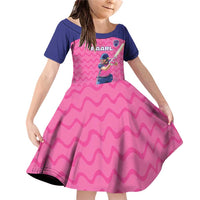 Custom South Africa Paarl Cricket Family Matching Off Shoulder Short Dress and Hawaiian Shirt We Are Champions - Wonder Print Shop