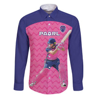 Custom South Africa Paarl Cricket Family Matching Short Sleeve Bodycon Dress and Hawaiian Shirt We Are Champions - Wonder Print Shop