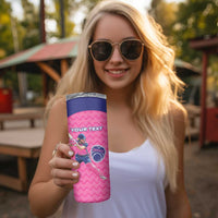 Custom South Africa Paarl Cricket Skinny Tumbler We Are Champions - Wonder Print Shop