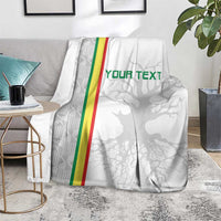 Custom Senegal Football Blanket Road To Champions