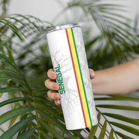 Custom Senegal Football Skinny Tumbler Road To Champions