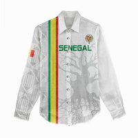 Custom Senegal Football Women Casual Shirt Road To Champions