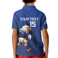 Namibia Rugby Custom Kid Polo Shirt Go Welwitschias
