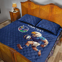 Namibia Rugby Custom Quilt Bed Set Go Welwitschias
