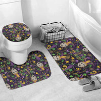 Mardi Gras Carnival Night Bathroom Set Jester Mask Fantasy