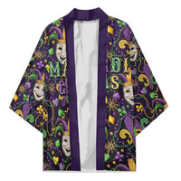 Mardi Gras Carnival Night Kimono Jester Mask Fantasy
