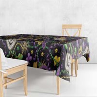 Mardi Gras Carnival Night Tablecloth Jester Mask Fantasy