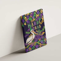 Mardi Gras Pelican Canvas Wall Art Let the Good Times Roll