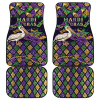 Mardi Gras Pelican Car Mats Let the Good Times Roll