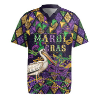 Mardi Gras Pelican Rugby Jersey Let the Good Times Roll