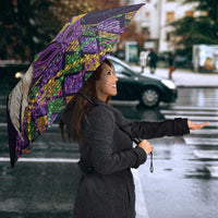 Mardi Gras Pelican Umbrella Let the Good Times Roll