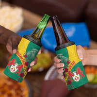 Personalised Republique Togolaise 4 in 1 Can Cooler Tumbler Lion Coat Of Arms