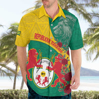 Personalised Republique Togolaise Hawaiian Shirt Lion Coat Of Arms