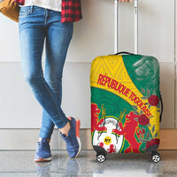 Republique Togolaise Luggage Cover Lion Coat Of Arms