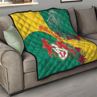 Republique Togolaise Quilt Lion Coat Of Arms