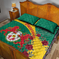 Republique Togolaise Quilt Bed Set Lion Coat Of Arms