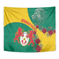 Republique Togolaise Tapestry Lion Coat Of Arms