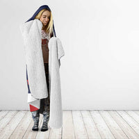 Custom USA Ice Hockey Hooded Blanket Go Champions