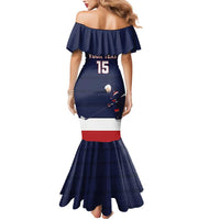 Custom USA Ice Hockey Mermaid Dress Go Champions